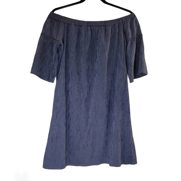 Madewell Off the Shoulder Bell Sleeve Dress - Picture 13 of 13